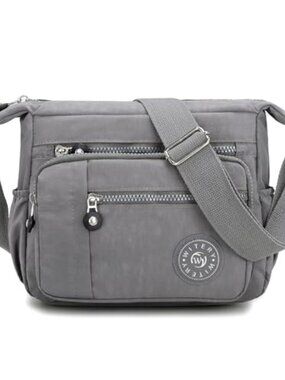 🆕 Nylon Crossboby Bag for Women - Waterproof Zipper Multi-pocket Travel